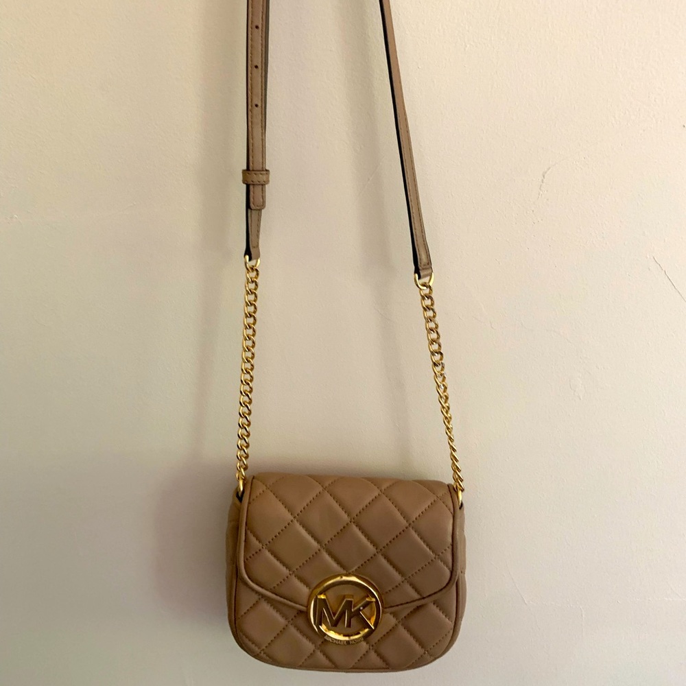 Michael Kors Beige Crossbody